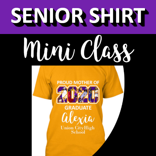 Senior Collage T-Shirt - Mini Class